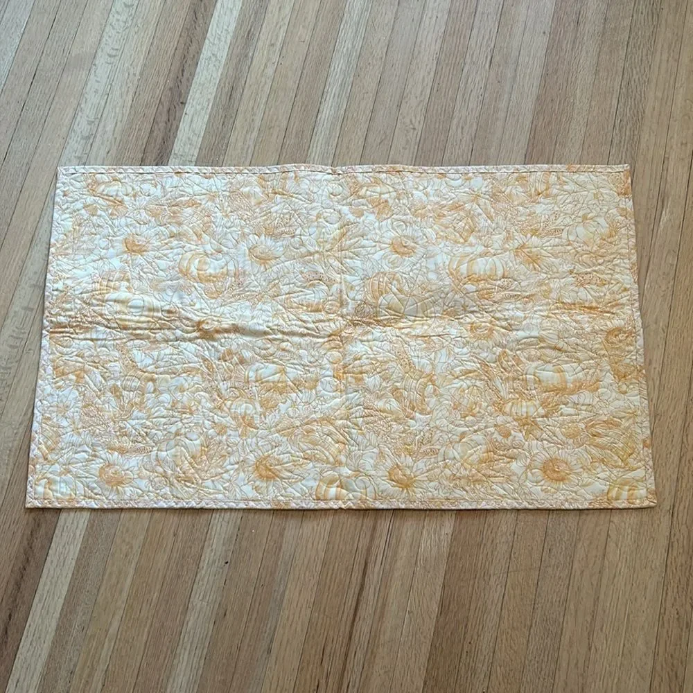 Handmade Reversible Quilted Wall Hanging, Table‎ Runner, Fall, Thanksgiving